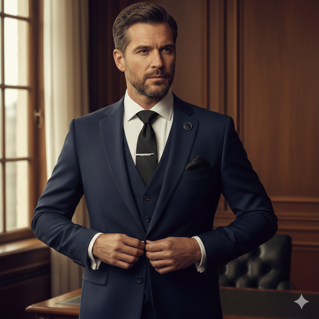 Coffret Cravate Noir Texturé