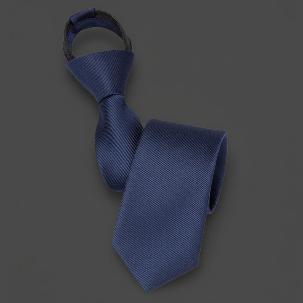 Cravate Slim Bleu Marine