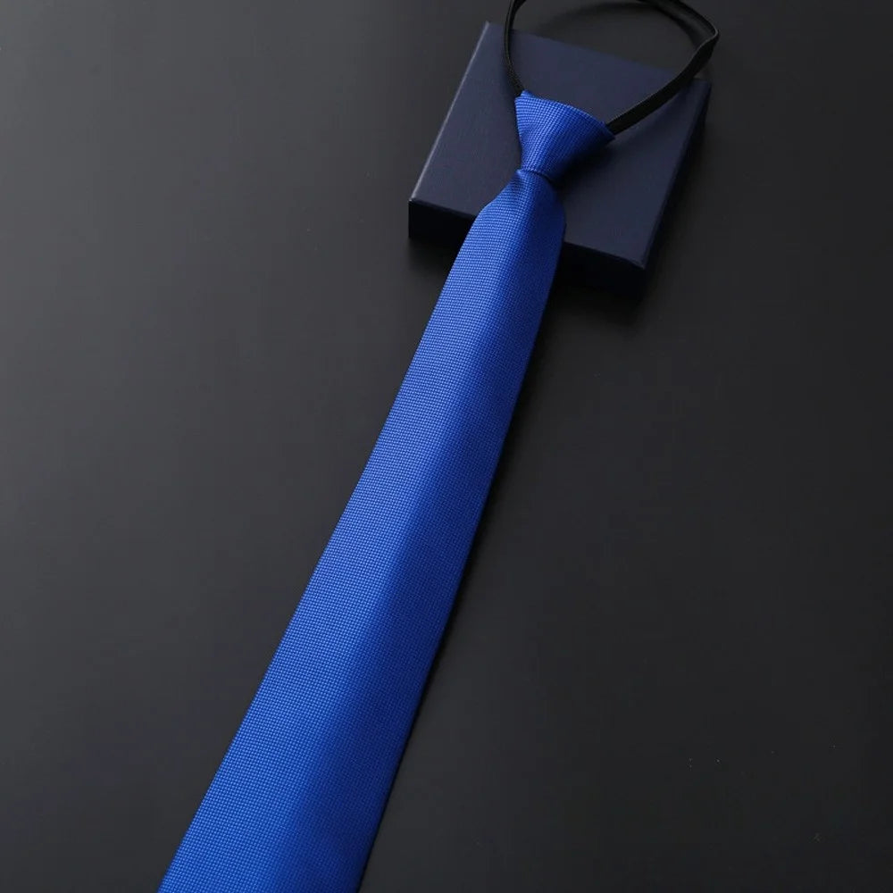 Cravate Bleue Unie